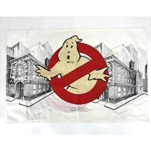 Vintage 1986 Ghostbusters Pillowcase GLOW IN THE DARK